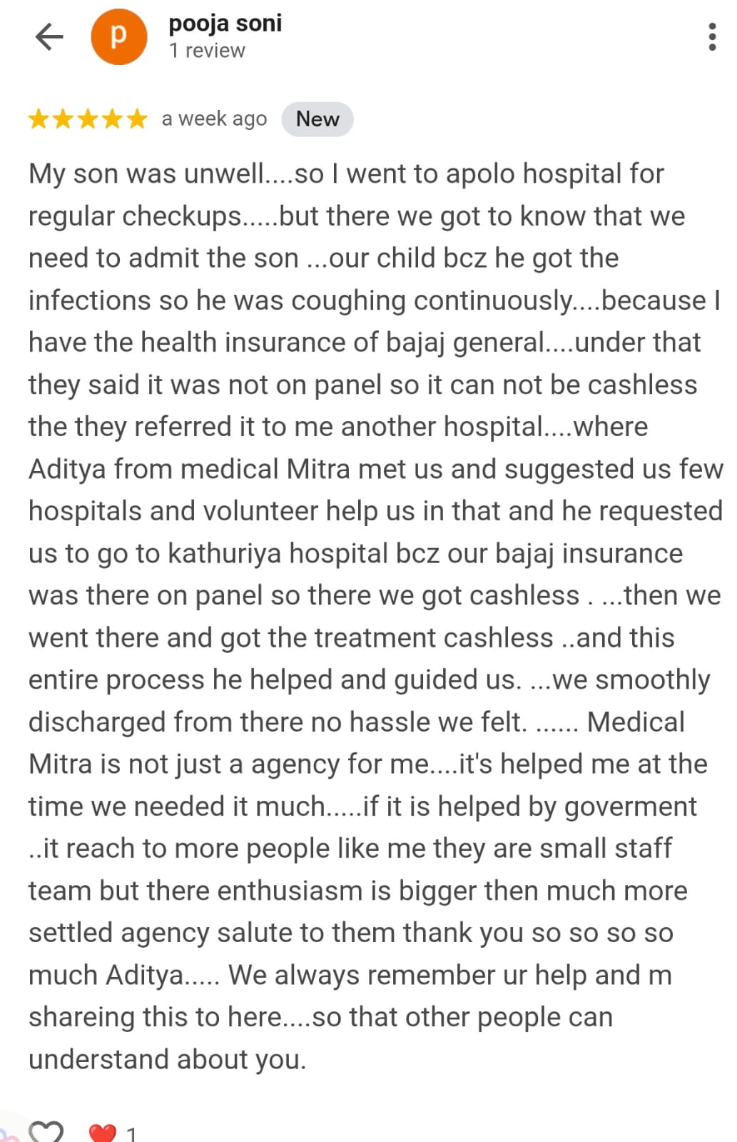Puja Saini review